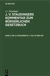 Book cover of Familienrecht, II. Teil: §§ 1589–1921 (7th ed.) by Theodor Engelmann