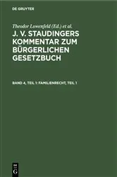 Book cover of Familienrecht, Teil 1 (4th ed.) by Theodor Lowenfeld