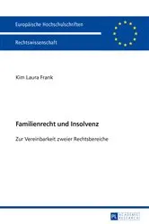 Book cover of Familienrecht und Insolvenz by Unknown