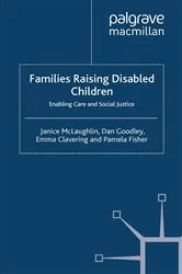 Book cover of Families Raising Disabled Children by J. McLaughlin