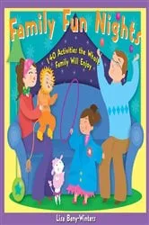 Book cover of Family Fun Nights by Lisa Bany-Winters