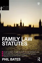 Book cover of Family Law Statutes (4th ed.) by Phil Bates