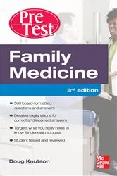 Book cover of Family Medicine PreTest Self-Assessment And Review, Third Edition (3rd ed.) by Doug Knutson