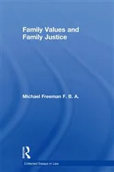 Book cover of Family Values and Family Justice by Unknown