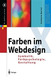 Book cover of Farben im Webdesign by Stefanie Bartel