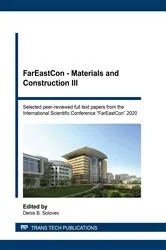 Book cover of FarEastCon - Materials and Construction III by Denis B. Solovev