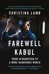 Book cover of Farewell Kabul by Christina Lamb