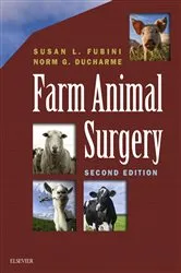 Book cover of Farm Animal Surgery - E-Book (2nd ed.) by Susan L. Fubini DVM