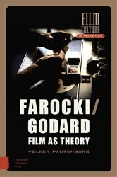 Book cover of Farocki/Godard by Volker Pantenburg