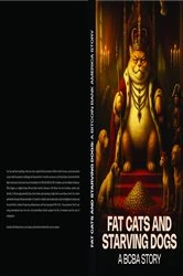 Book cover of Fat Cats and Starving Dogs by Satoshi  De León