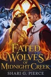 Book cover of Fated Wolves of Midnight Creek by Shari G. Pierce