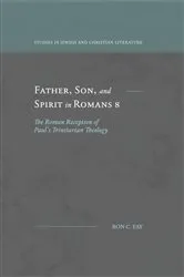 Book cover of Father, Son, and Spirit in Romans 8 by Ron C. Fay