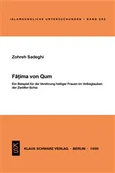 Book cover of Fatima von Qum by Zohreh Sadeghi