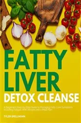 Book cover of Fatty Liver Detox Cleanse by Tyler Spellmann