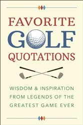 Book cover of Favorite Golf Quotations by Jackie Corley