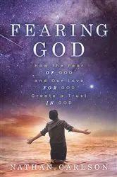 Book cover of Fearing God by Nathan Carlson