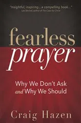 Book cover of Fearless Prayer by Craig J. Hazen