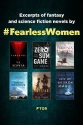 Book cover of Fearless Women Fall Sampler by V. E. Schwab