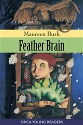 Book cover of Feather Brain by Maureen Bush