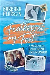 Book cover of Feathers At My Feet by Barbara Pearson