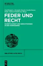Book cover of Feder und Recht by Josef Bongartz
