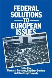 Book cover of Federal Solutions to European Issues by Unknown