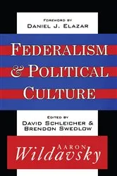 Book cover of Federalism and Political Culture by Aaron Wildavsky