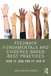 Book cover of Feedback Fundamentals and Evidence-Based Best Practices by Brodie Gregory Riordan
