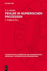 Book cover of Fehler in numerischen Prozessen by S. G. Michlin