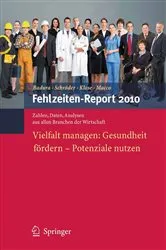 Book cover of Fehlzeiten-Report 2010 by Bernhard Badura