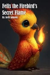 Book cover of Felix the Firebird's Secret Flame by Kelly Johnson