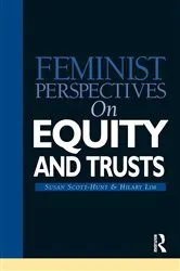 Book cover of Feminist Perspectives on Equity and Trusts by Susan Scott-Hunt