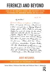 Book cover of Ferenczi and Beyond by Judit Meszaros