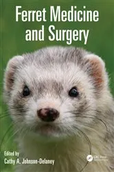 Book cover of Ferret Medicine and Surgery by Cathy Johnson-Delaney