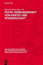 Book cover of Feste Verbundenheit von Partei und Wissenschaft by Heinrich Scheel