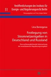 Book cover of Festlegung von Stromnetzentgelten in Deutschland und Russland by F. J. Säcker