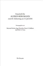 Book cover of Festschrift für Alfred Bergmann zum 65. Geburtstag am 13. Juli 2018 by Meinrad Dreher