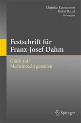 Book cover of Festschrift für Franz-Josef Dahm by Christian Katzenmeier