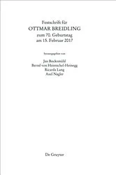 Book cover of Festschrift für Ottmar Breidling zum 70. Geburtstag am 15. Februar 2017 by Jan Bockemühl