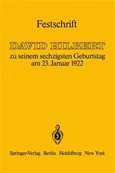 Book cover of Festschrift by Otto Blumenthal