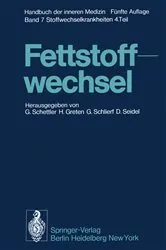 Book cover of Fettstoffwechsel (5th ed.) by G. Schettler