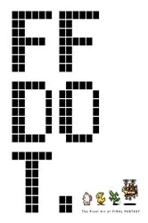 Book cover of FF DOT: The Pixel Art of Final Fantasy by Square Enix