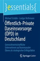 Book cover of Öffentlich-Private Daseinsvorsorge (ÖPD) in Deutschland by Michael Schäfer