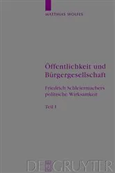 Book cover of Öffentlichkeit und Bürgergesellschaft by Matthias Wolfes