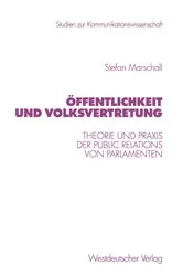 Book cover of Öffentlichkeit und Volksvertretung by Unknown