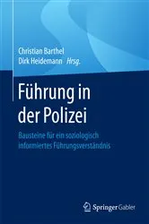 Book cover of Führung in der Polizei by Christian Barthel