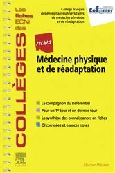 Book cover of Fiches Médecine physique et de réadaptation by COFEMER