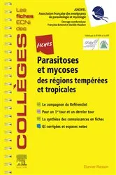 Book cover of Fiches Parasitoses et mycoses by ANOFEL