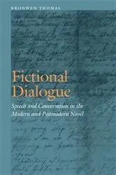 Book cover of Fictional Dialogue by Bronwen Thomas