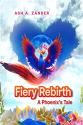Book cover of Fiery Rebirth: A Phoenix's Tale by Ash A. Zander